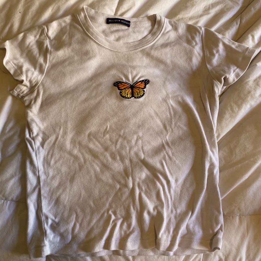 Brandy Melville butterfly top